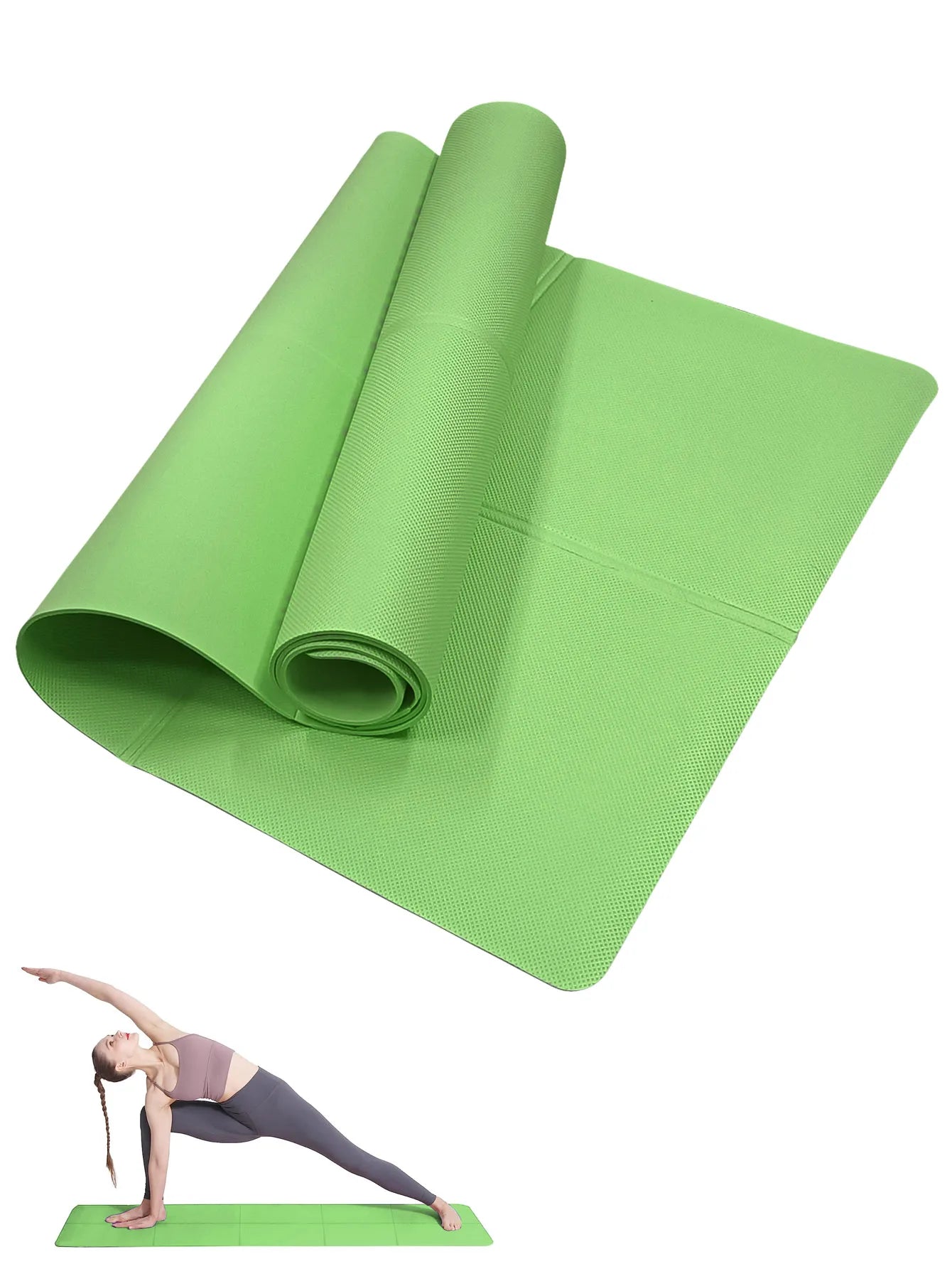 ZenMat Premium - Tapis Yoga/Pilates 3-6mm Antidérapant & Nomade