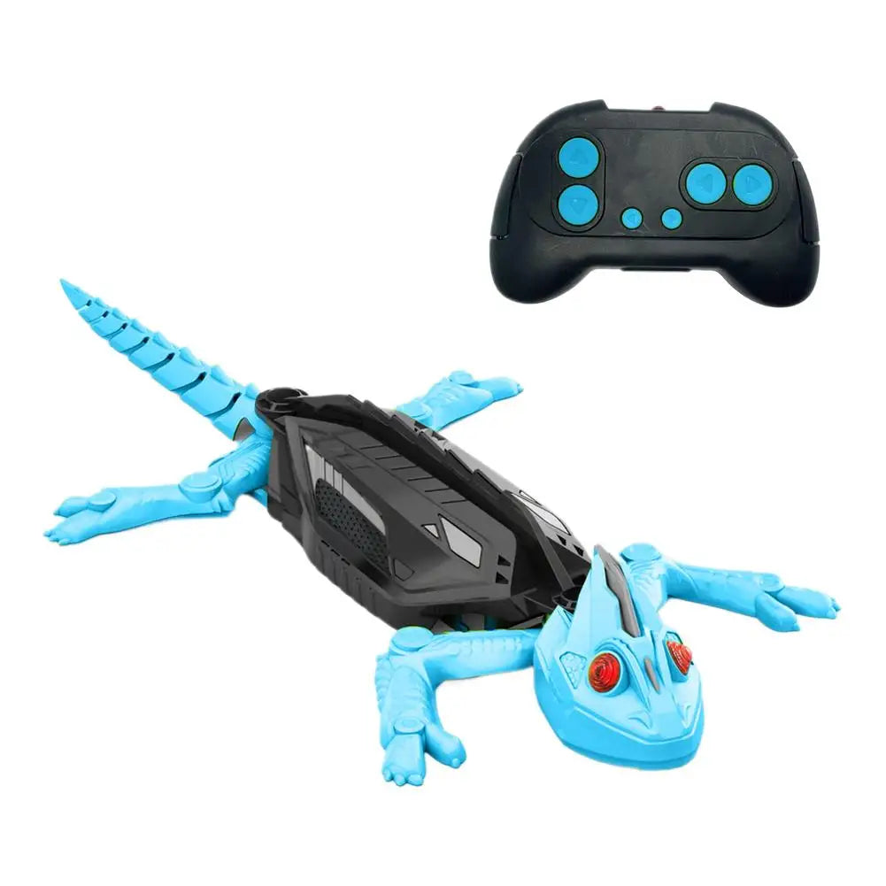 Remote Control Wall Climbing Gecko Robot Toy for Kids, Rechargeable, Christmas Novelty Gift, Anti-Fall Design, Easy to Operate