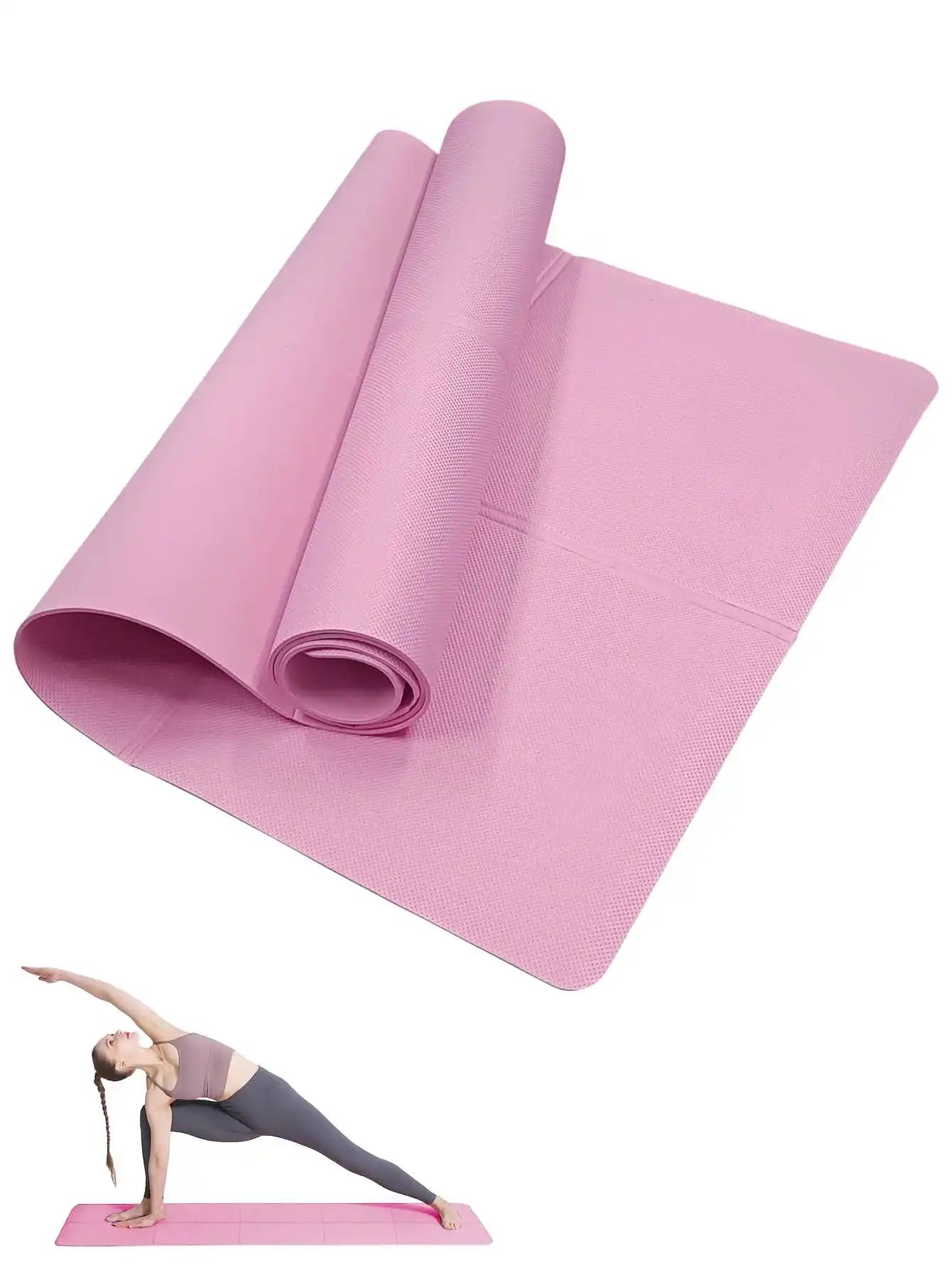 ZenMat Premium - Tapis Yoga/Pilates 3-6mm Antidérapant & Nomade